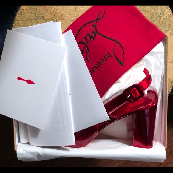 Christian Louboutin Alina 85 Patent Psychic/Lining - Picture 6 of 10